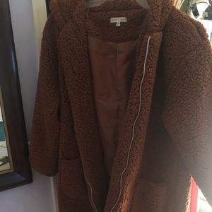 Warm teddy coat